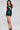 Cocktail Dresses Fitted Short Metallic Cocktail Dress Green