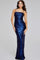 Formal Dresses Long Mermaid Sequin Formal Evening Prom Dress Navy