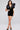 Cocktail Dresses Short Fitted Velvet Cocktail Dress Black