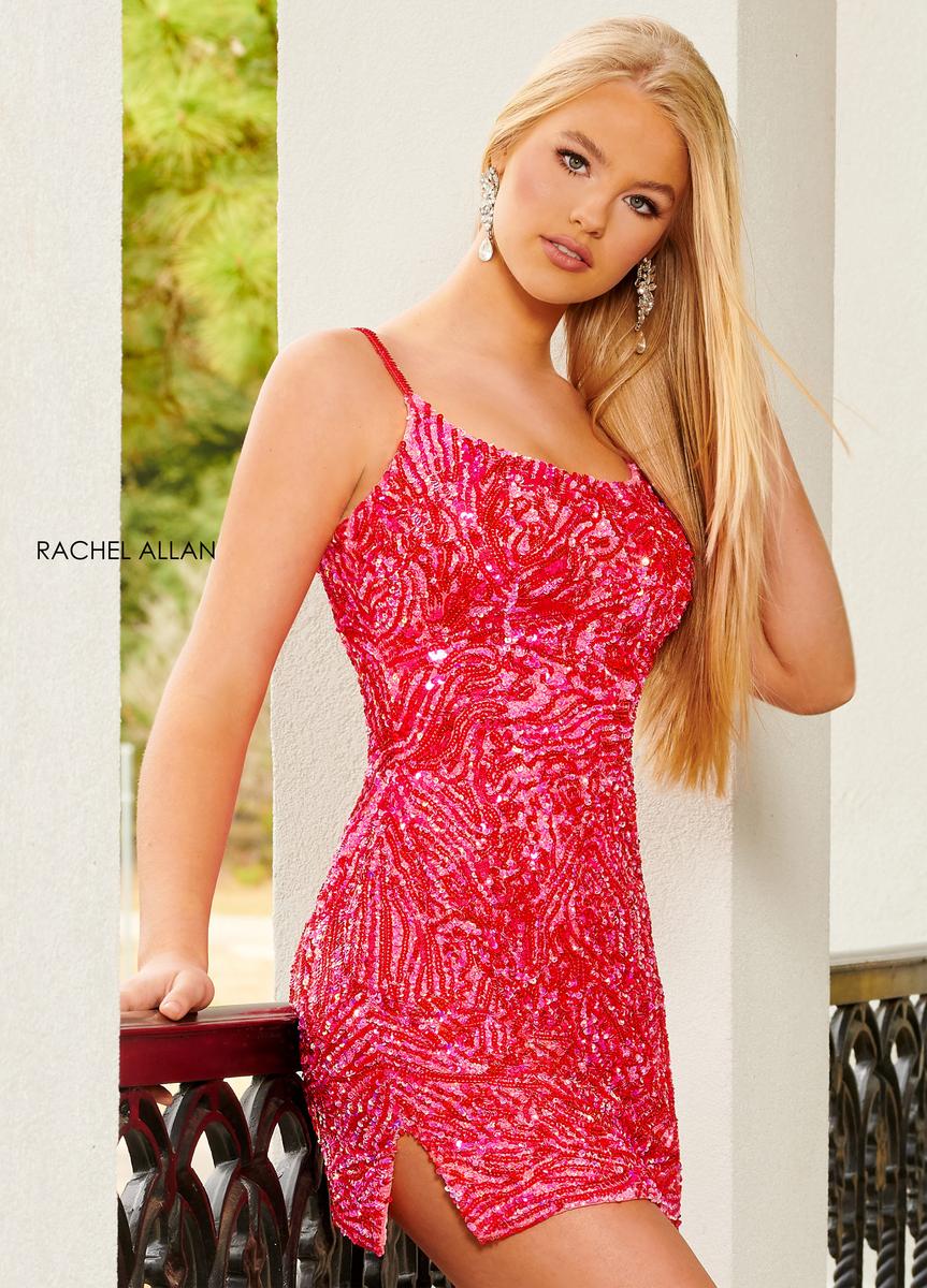 Scoop Mini Sequin Cocktail Bodycon Rachel Allan 40183
