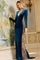 Formal Dresses Long Velvet Gown Formal Dress Teal