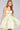 Cocktail Dresses Short Floral A Line Cocktail Dress Light-Yellow