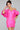 Cocktail Dresses Short Homecoming Mini Ruffle Cocktail Dress Neon Pink