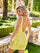 Primavera Couture 4059 Fitted Sleeveless Short Prom Dress