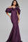 Formal Dresses Long Mermaid Ruffled Formal Dress Wine
