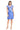 Cocktail Dresses Short Fitted Mini Cocktail Dress Blue