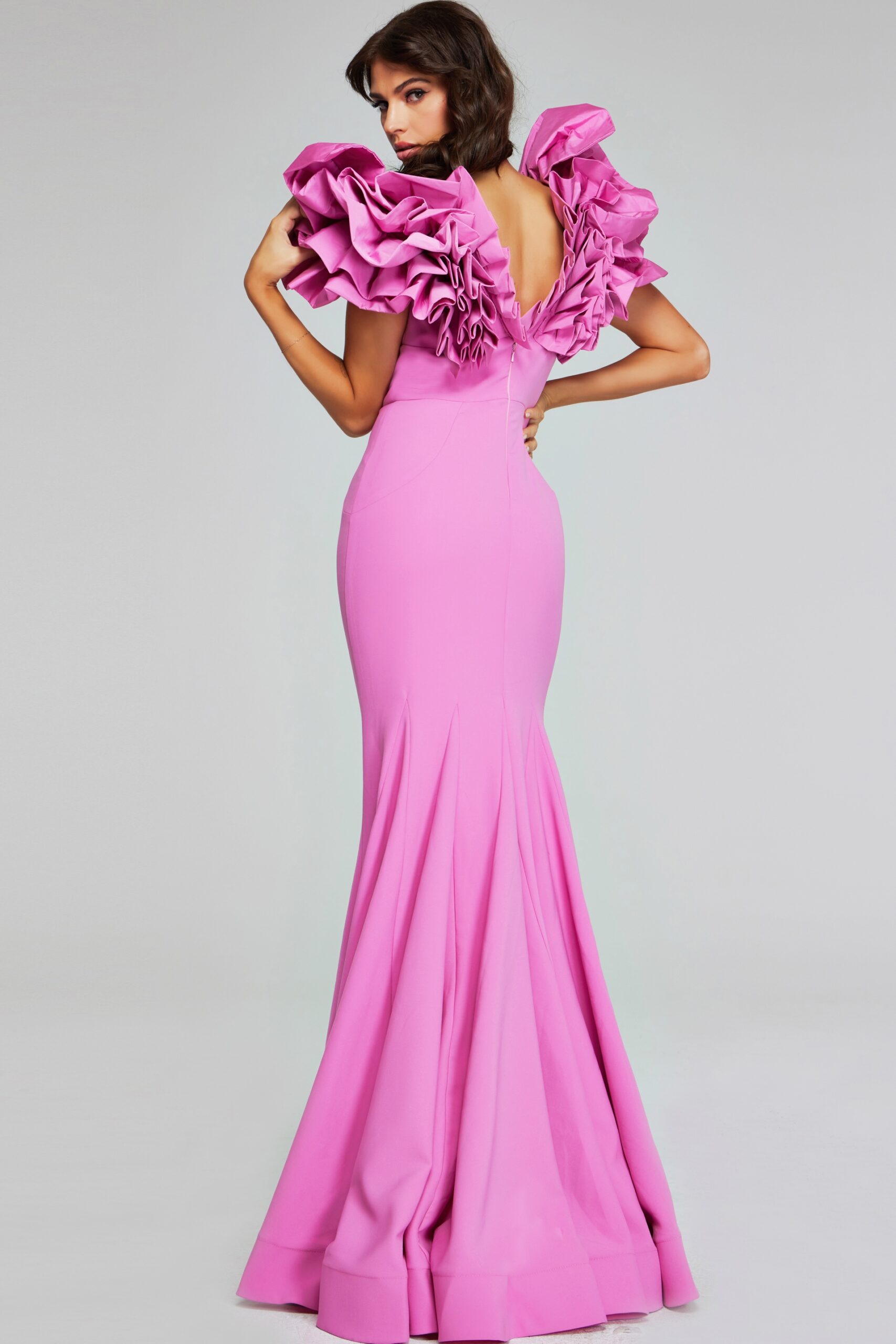 Jovani 40663 Long Formal Mermaid Evening Dress