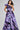 Formal Dresses Long Ball Gown Printed Metallic Formal Prom Dress Purple/Multi