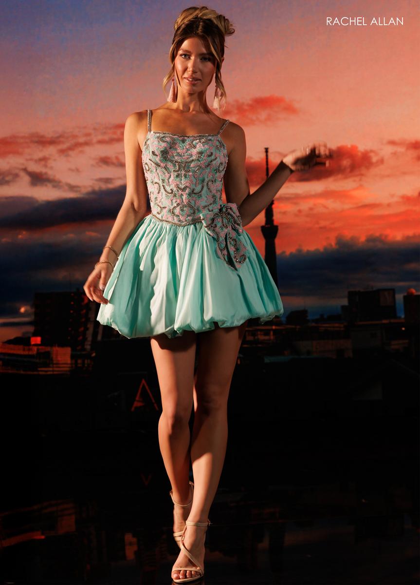 Sweetheart Mini Tulle Cocktail A-Line Rachel Allan 40748