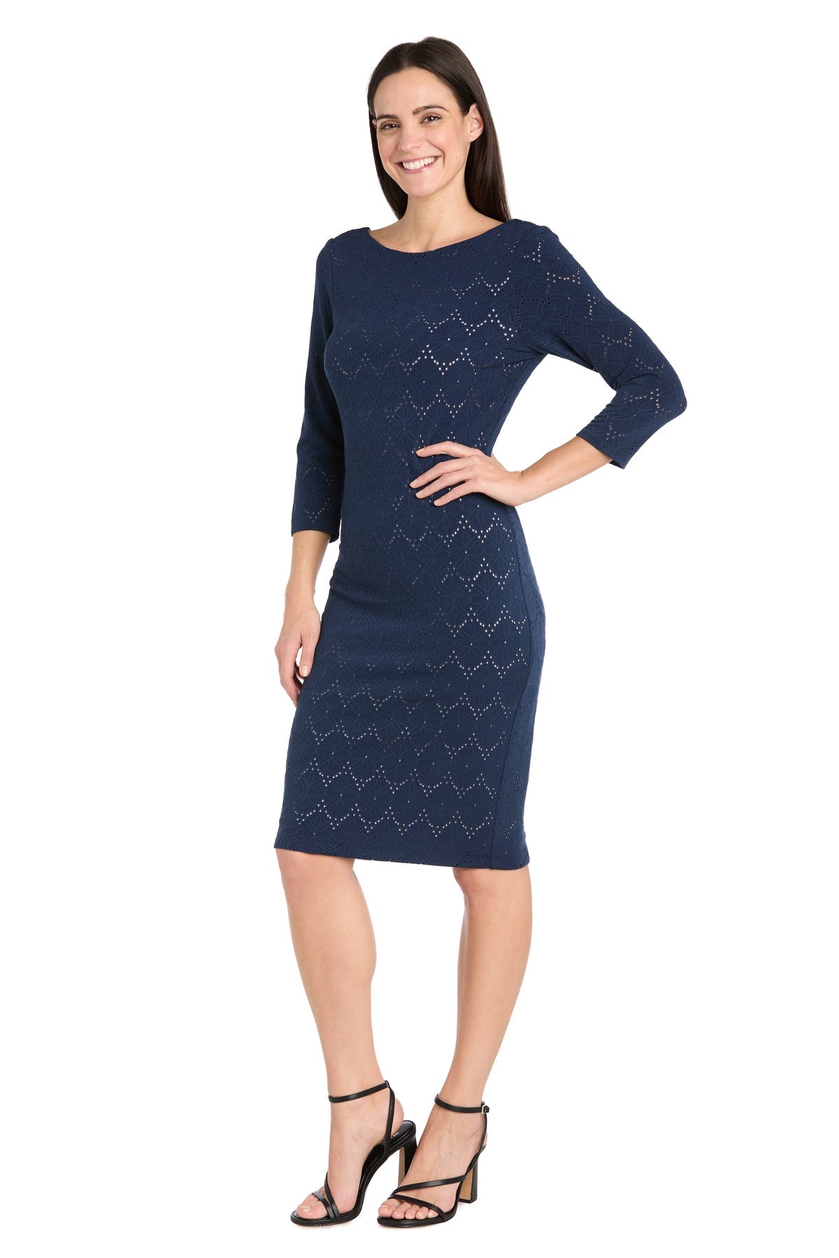 R&M Richards 4079 Short Cocktail Knee Length Dress