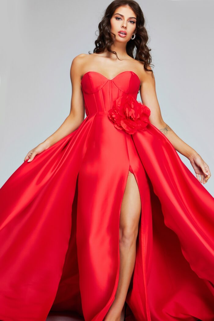 Jovani 40826 Long Formal A Line Prom Dress