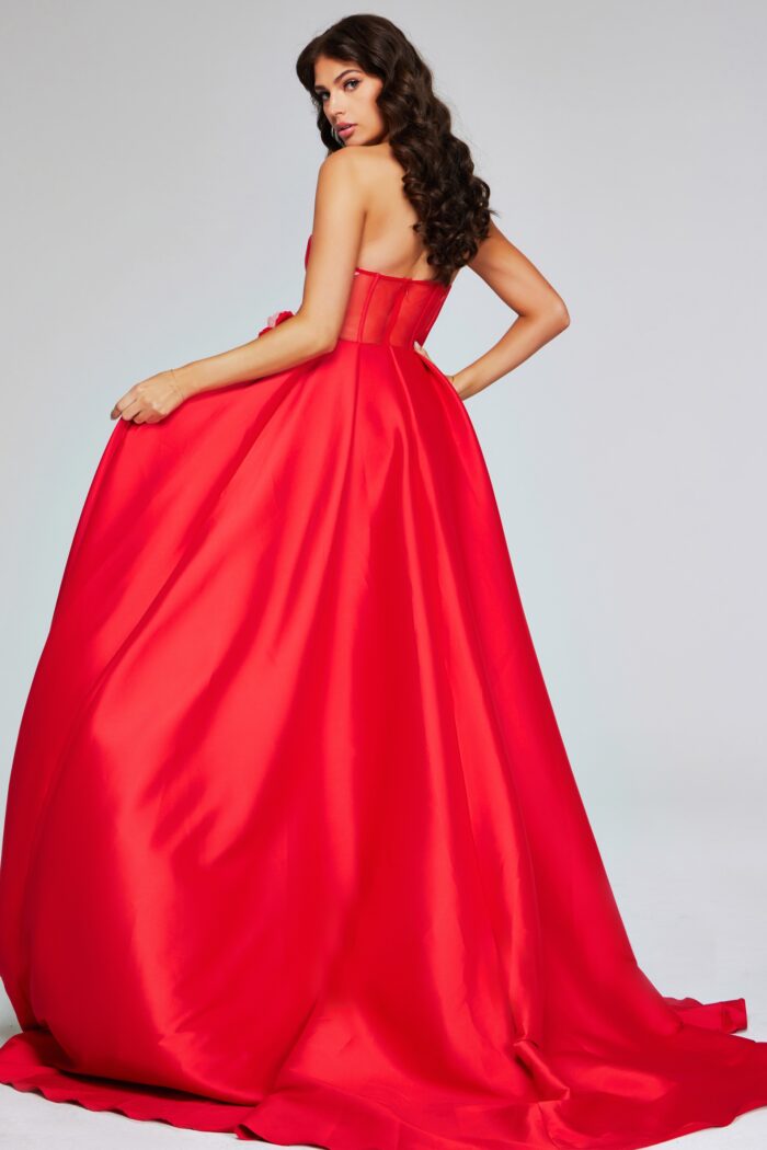 Jovani 40826 Long Formal A Line Prom Dress