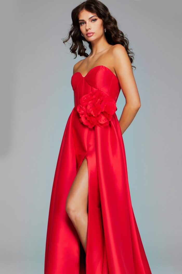 Jovani 40826 Long Formal A Line Prom Dress
