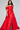 Prom Dresses Long Pleated Ball Gown Formal Prom Dress Red