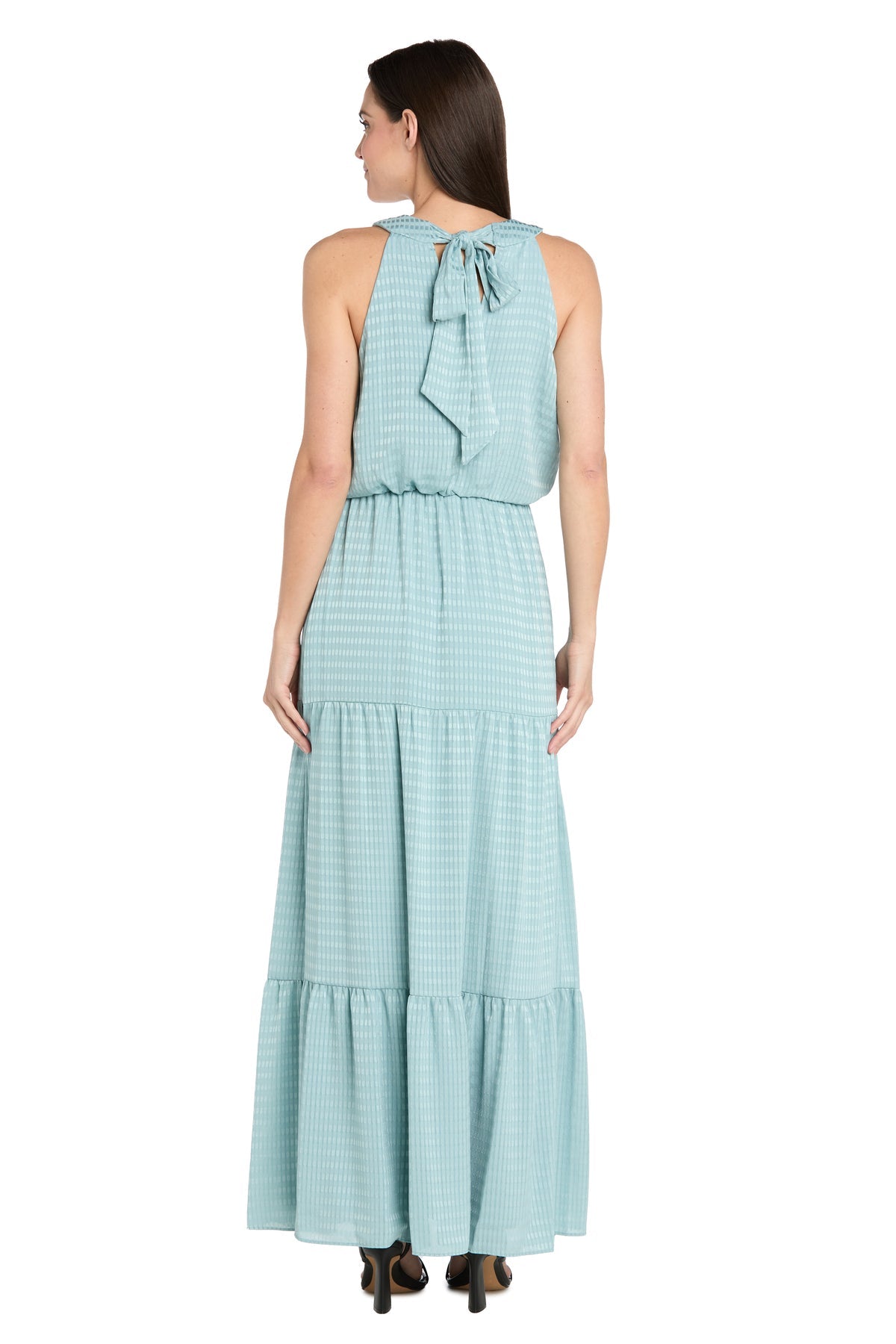 R&M Richards 4086 Long Formal Tiered Maxi Dress
