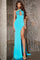 Prom Dresses Formal Long Mermaid Fit Beaded Prom Dress Tiffany Blue