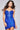 Cocktail Dresses Fitted Short Glitter Homecoming Cocktail Mini Dress Royal