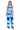 Jumpsuit Printed Long Formal Jumpsuit Blue