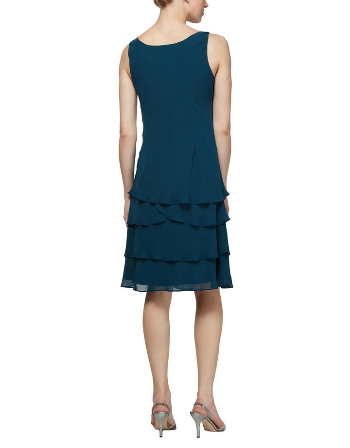 SL Fashions 410692 Short Mother of the Bride Dress