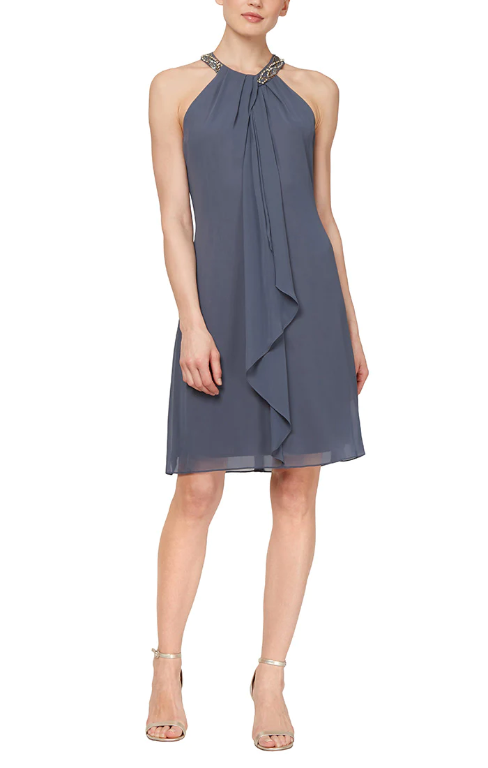 SL Fashions 411105 Short Petite Cocktail Dress