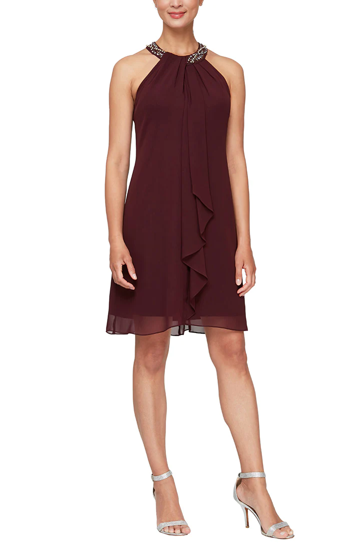 SL Fashions 411105 Short Petite Cocktail Dress