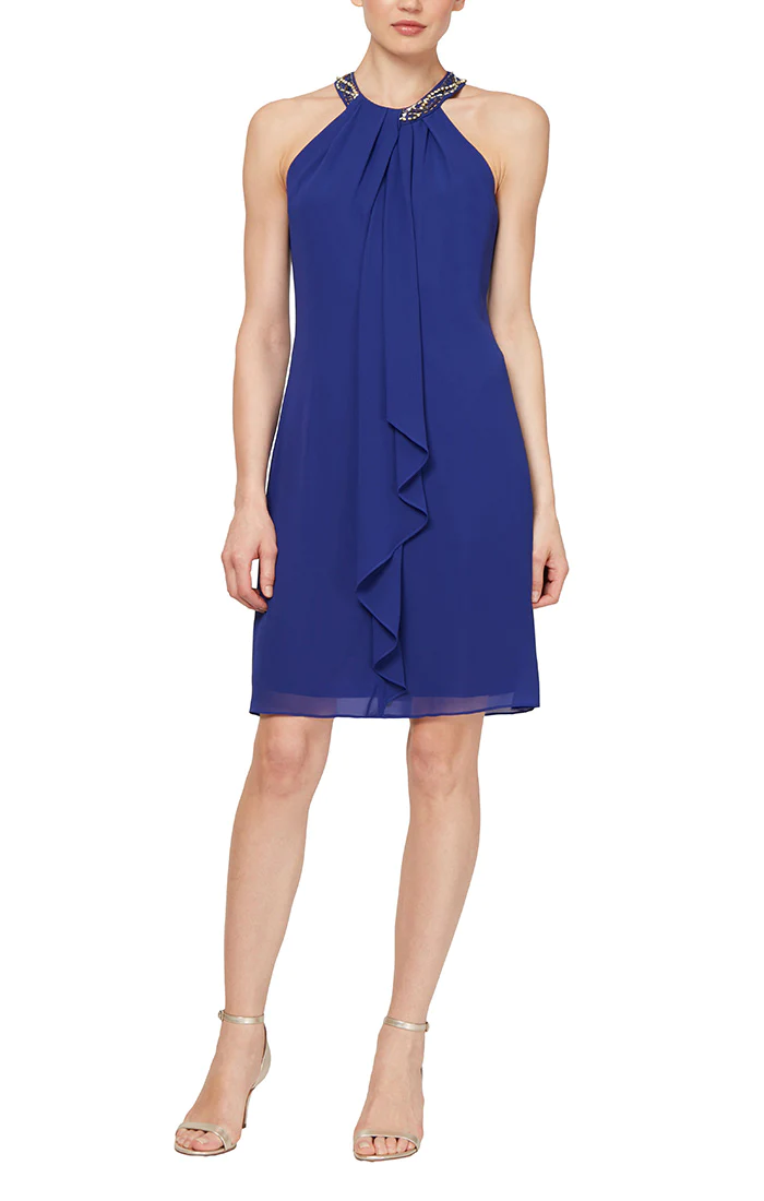 SL Fashions 411105 Short Petite Cocktail Dress