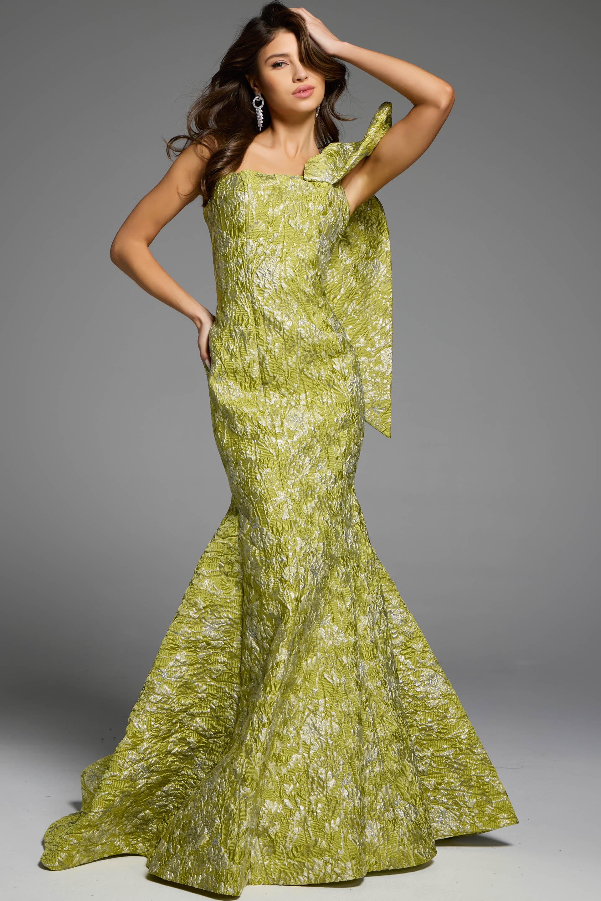 Prom Dresses Mermaid Formal Long Evening Prom Dress Jovani 41130 Yellow