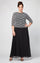 Plus Size Formal Dresses Long Two Piece Plus Size Sequin Lace Dress Black White