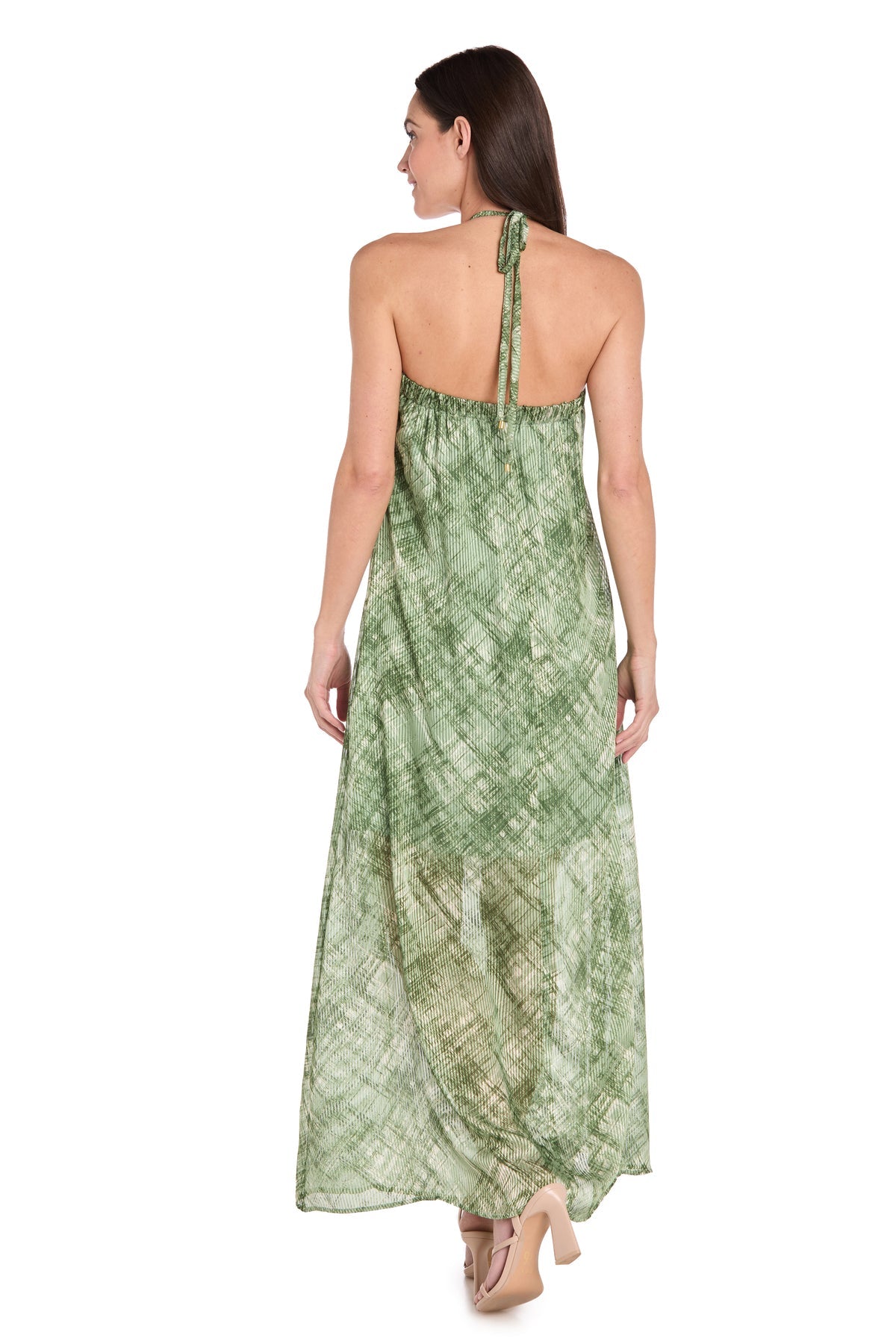 R&M Richards 4136 Long Maxi Formal Print Dress