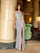 Prom Dresses Long Sequin Fitted Formal Prom Dress Platinum