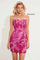 Cocktail Dresses Short Sequin Pattern Cocktail Dress Fuchsia
