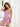Cocktail Dresses Short Sequin Pattern Cocktail Dress Pink