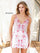 Cocktail Dresses Floral Short Cocktail Dress Ivory