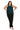 Jumpsuit Long Glitter Lace Formal Plus Size Jumpsuit Teal/Black