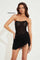 Homecoming Dresses Homecoming Short Beaded Cocktail Sequin Dress Black