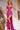 Prom Dresses Fitted Formal Long Sequin Slit Evening Prom Dress Fuchsia