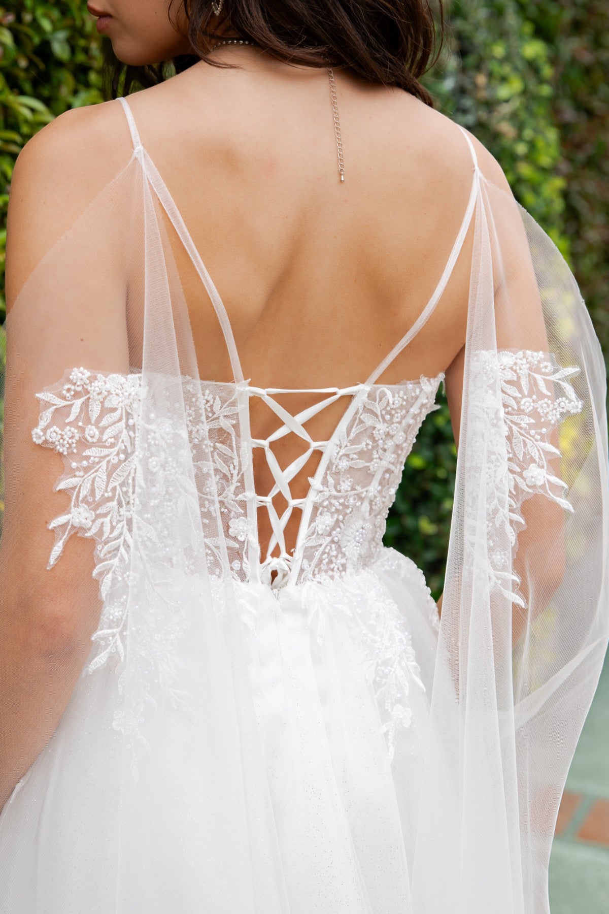white christmas dresses Cinderella Couture 4217 Long Bridal A Line Corset Wedding Dress