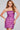 Cocktail Dresses Fitted Short Beaded Sequin Mini Cocktail Dress Purple/Nude