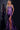 Prom Dresses Long Fitted Formal Beaded Applique Slit Prom Dress Purple