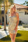 Cocktail Dresses Beaded Short Cocktail Dress Nude Gold
