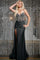 Prom Dresses Long Formal Beaded Corset Prom Dress Black