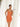 Cocktail Dresses Fitted Short Cocktail Dress Orange