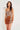 Cocktail Dresses Short Cocktail Sequin Slit Dress Deep Orange