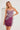 Cocktail Dresses Short Cocktail Sequin Slit Dress Grape