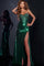 Prom Dresses Evening Long Formal Fitted Prom Dress Green