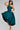 Formal Dresses Pleated High Low Ball Gown Formal Prom Dress Dark Green