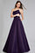 Prom Dresses A Line Long Ball Gown Fevening Formal Prom Dress Eggplant