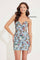 Cocktail Dresses Short 3D Floral Homecoming Dress Powder Blue