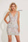 Cocktail Dresses Short Homecoming Beaded Dress Ivory