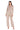 Jumpsuit Long Pleated Formal Metallic Jumpsuit Mocha